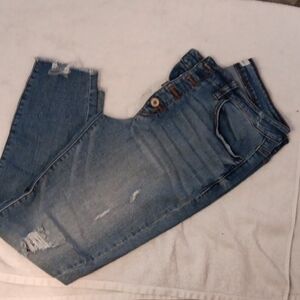 KanCan Distressed Blue Boyfriend Jeans